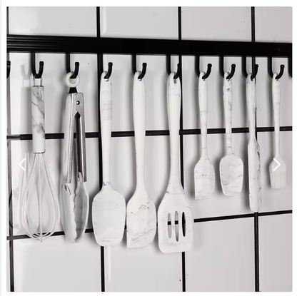 Set 10 Utensilios De Cocina Silicona