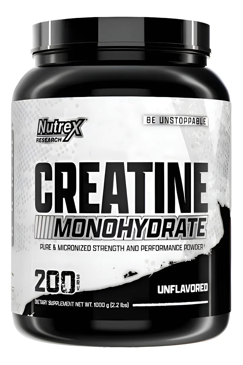 Envase de Creatina Drive 1kg, 200 servicios, monohidrato de creatina