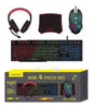 Kit Gamer Rgb 4 Piezas Set Aoas