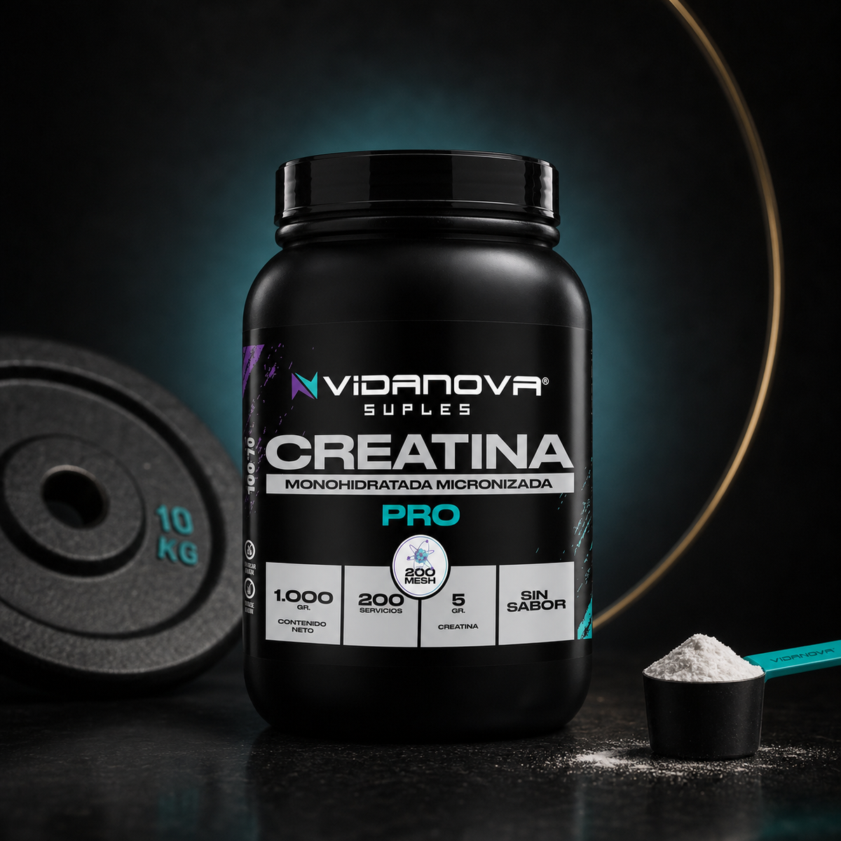 Creatina 1KG Monohidratada Micronizada