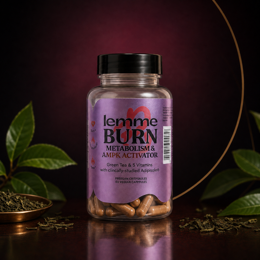 Lemme Burn de AuraKatei sobre fondo premium ciruela