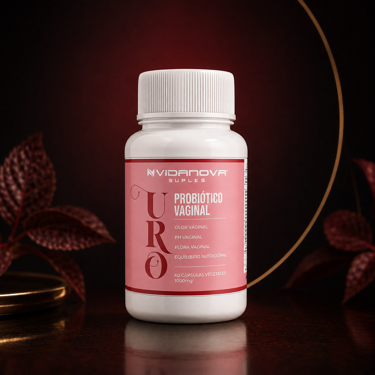 URO de AuraKatei sobre fondo premium rosado