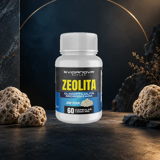 Zeolita 1000mg — 60 Cápsulas