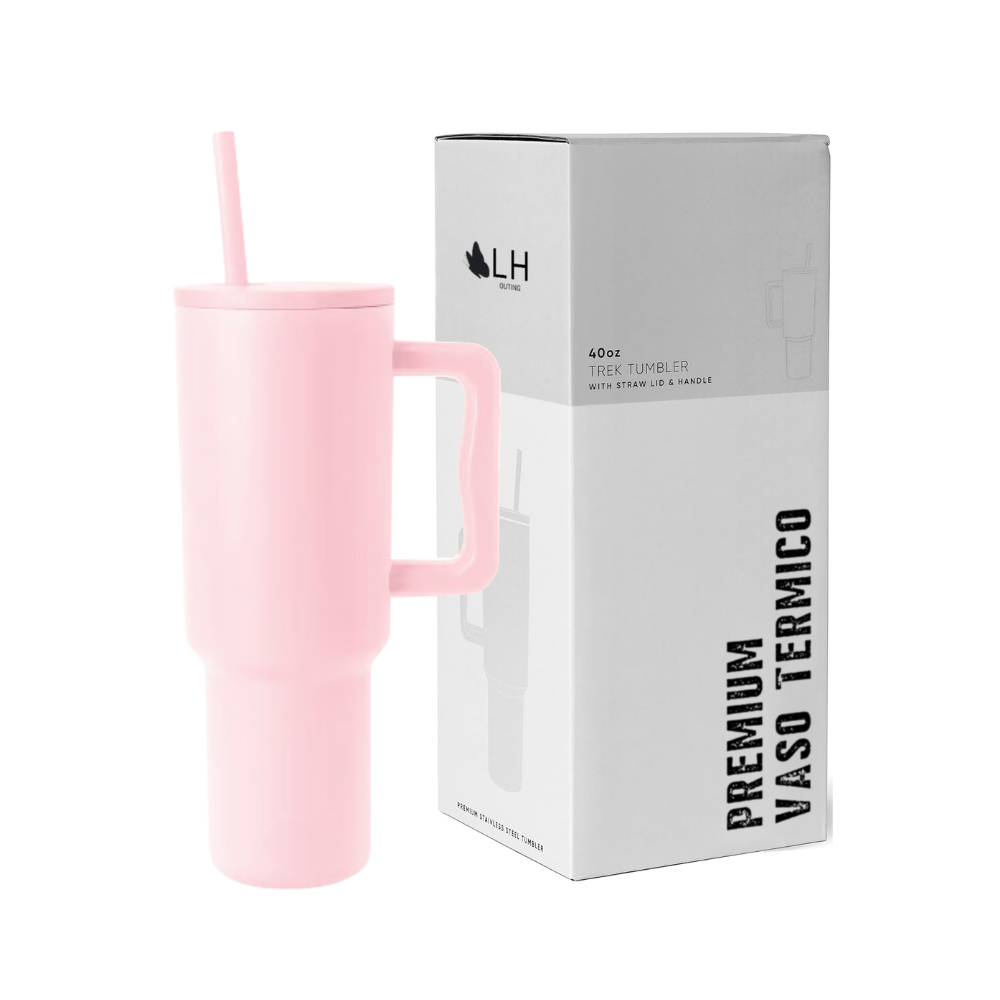 Vaso Térmico Premium 1200 ml Rosado