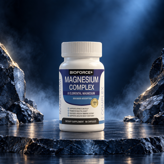 Magnesium Complex Bioforce — 8 Tipos de Magnesio
